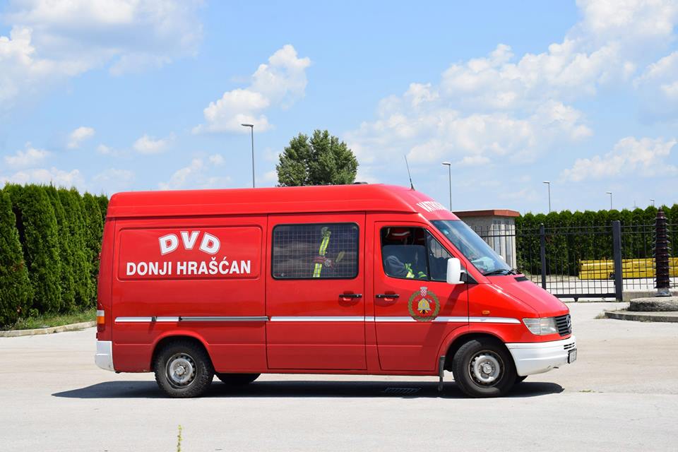 Vatrogasna vježba u tvrtki Kerbek u Donjem Kraljevcu