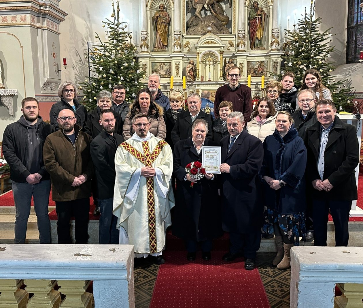 Ana Lovrenčić i Franjo Lovrenčić – 50 godišnjica braka Palinovec (1)