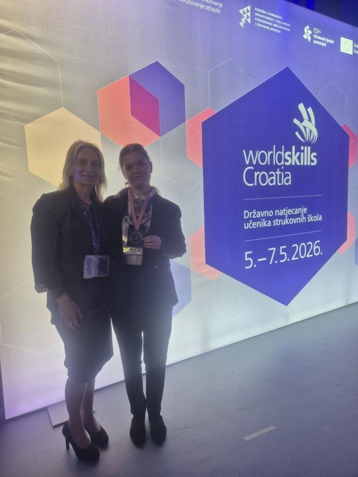 Anđelina Rak osvojila medalju na WorldSkills Croatia 2026 (8)