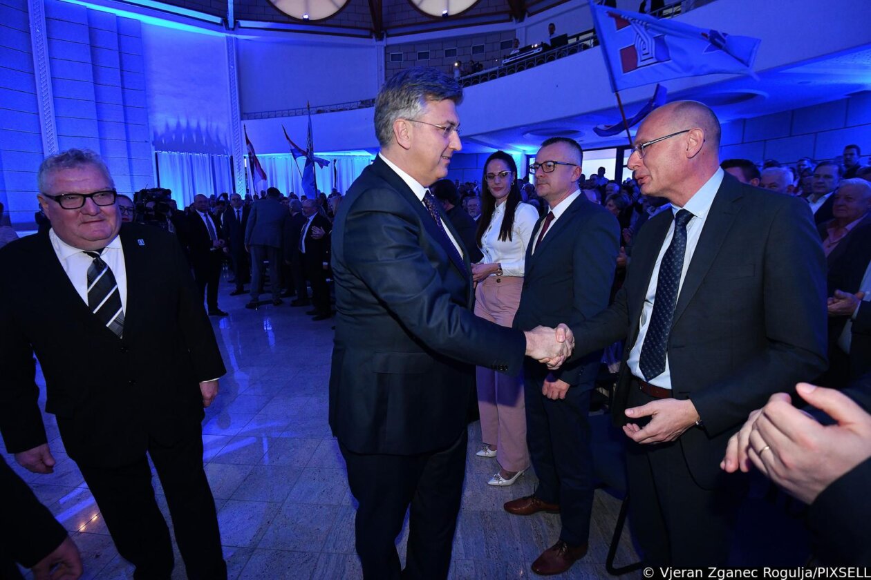 Čakovec: Andrej Plenković nazočio  obilježavanju 35. obljetnice osnivanja HDZ-a u Međimurskoj županiji