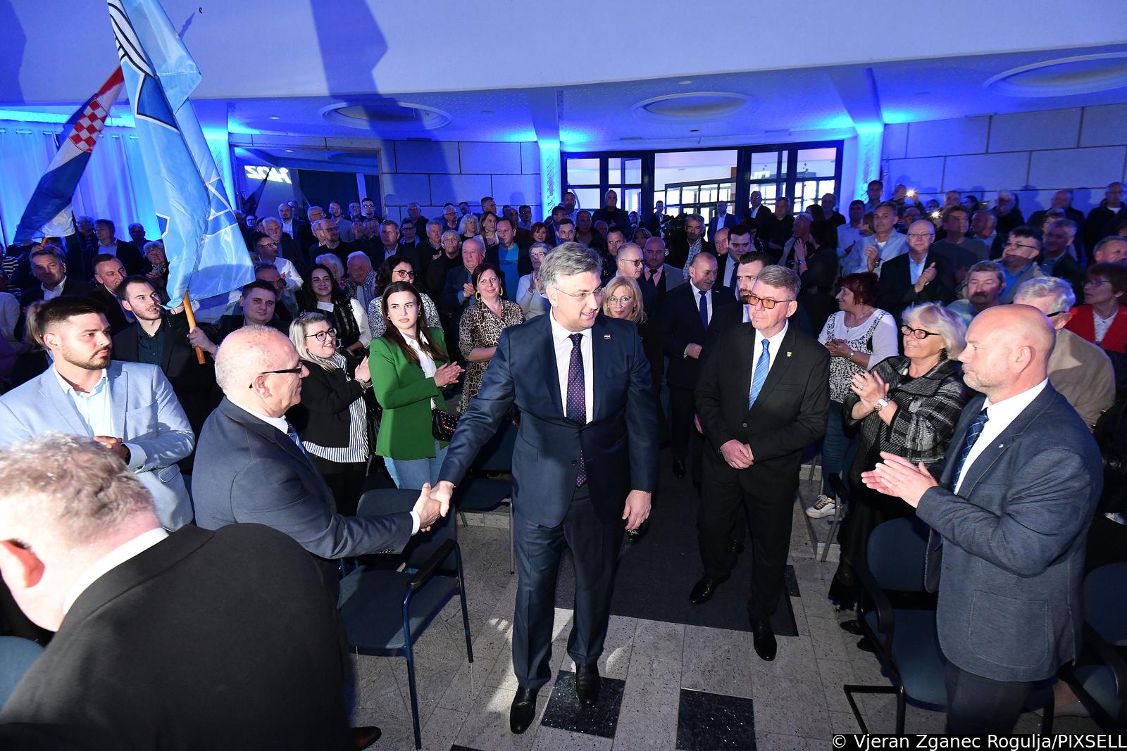 Čakovec: Andrej Plenković nazočio  obilježavanju 35. obljetnice osnivanja HDZ-a u Međimurskoj županiji