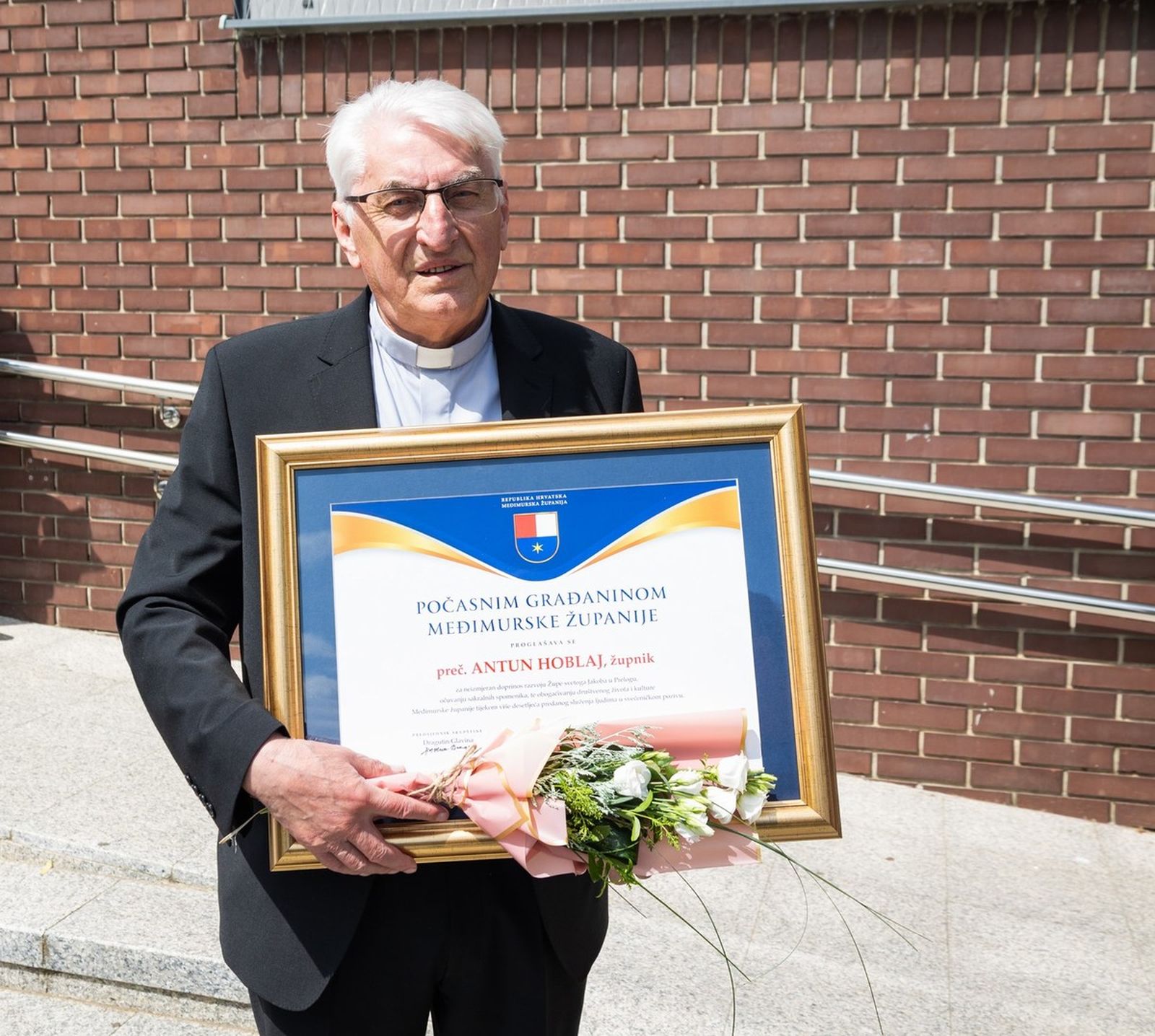 Antun Hoblaj počasni građanin 1