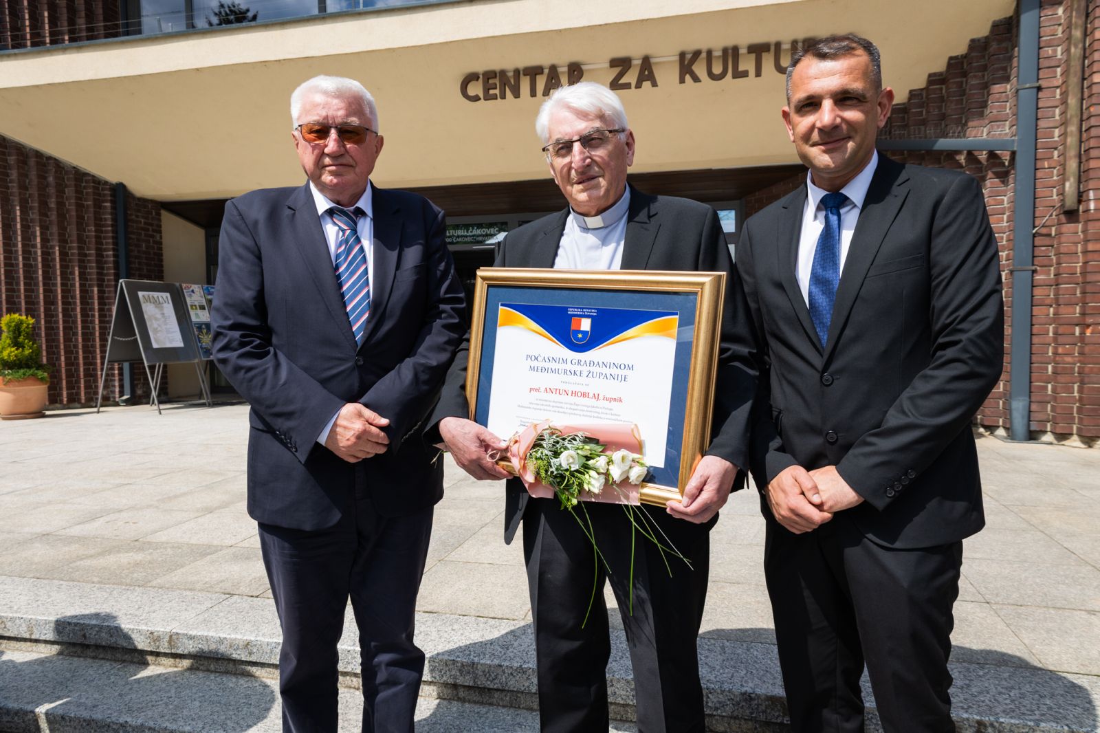 Antun Hoblaj počasni građanin 1