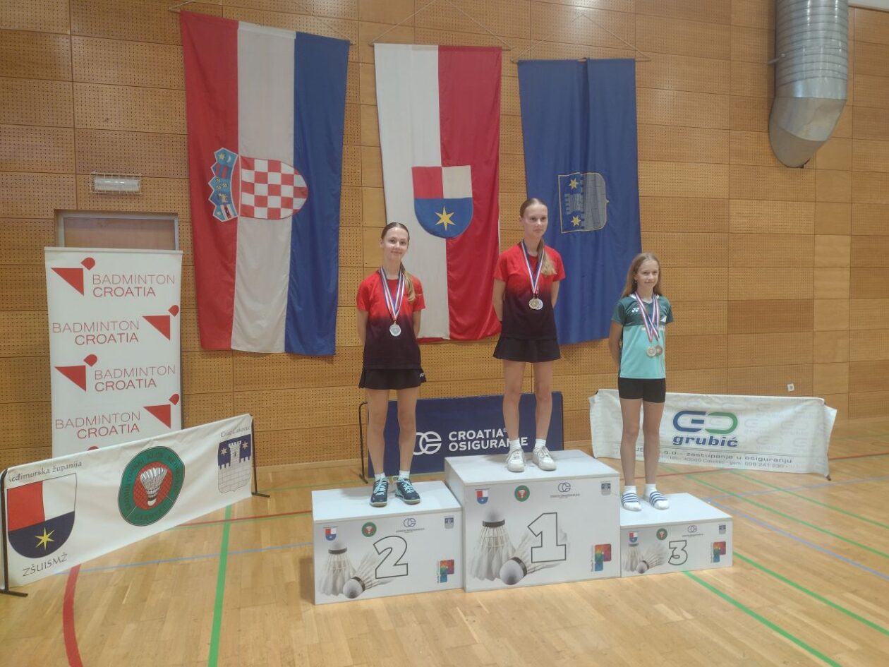 BADMINTON U Čakovcu osvojenih šest medalja na 3. Saveznom turniru (2)