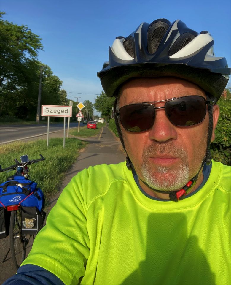 BICIKL MU JE U GENIMA Branko Gregorinčić iz Sv. Urbana 61. rođendan proslavio vozeći do Rumunjske (2)
