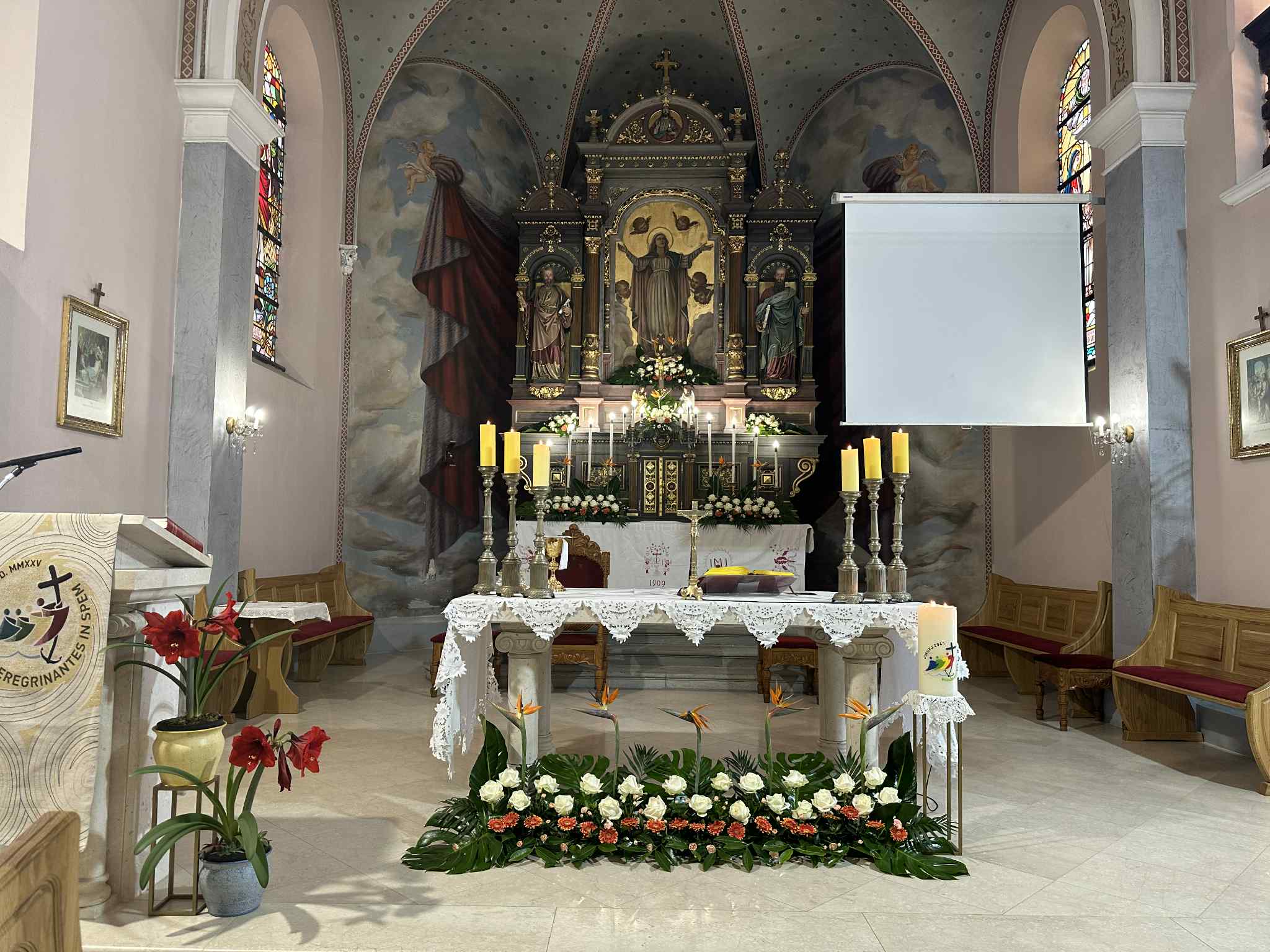 Belica, Posvećenje novih vratiju Crkve Uznesenja Blažene Djevice Marije (43)