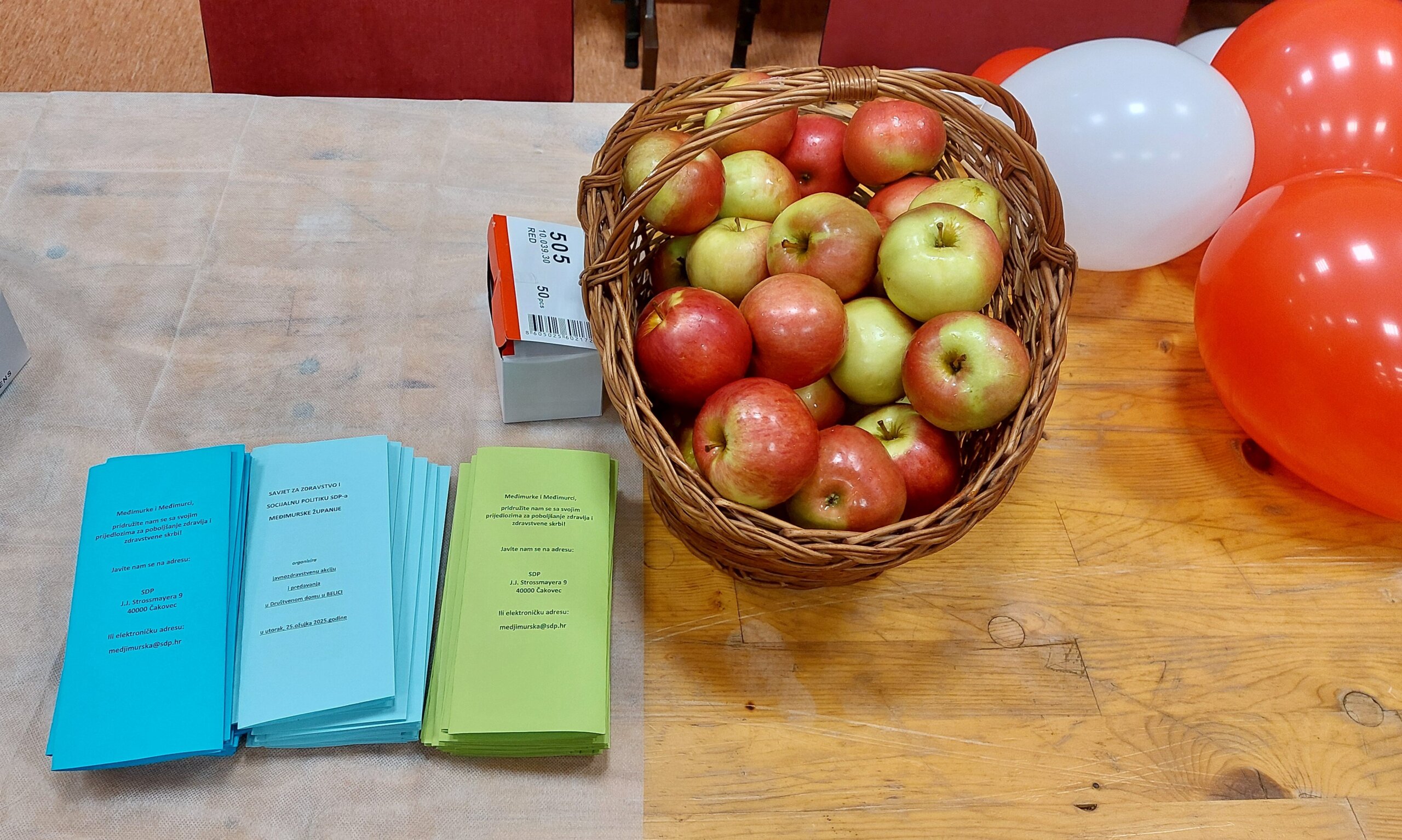 Belica – javnozdravstvena akcija SDP-a 2025 (3) Belica - javnozdravstvena akcija SDP-a 2025 (1)