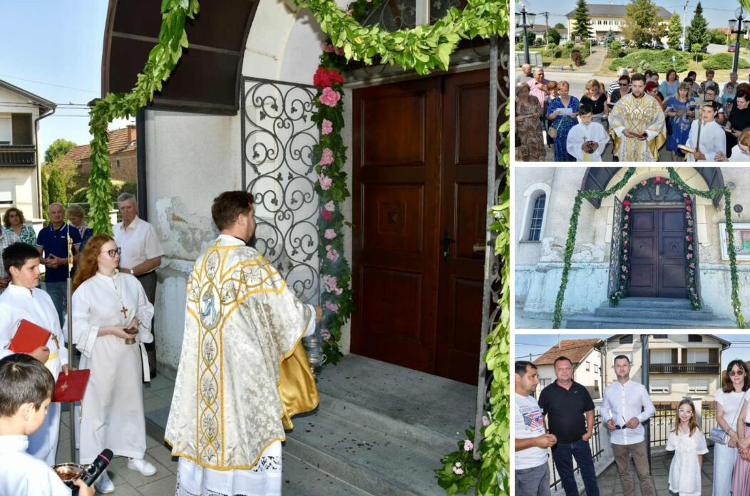 Belica, nova crkvena vrata - blagoslov