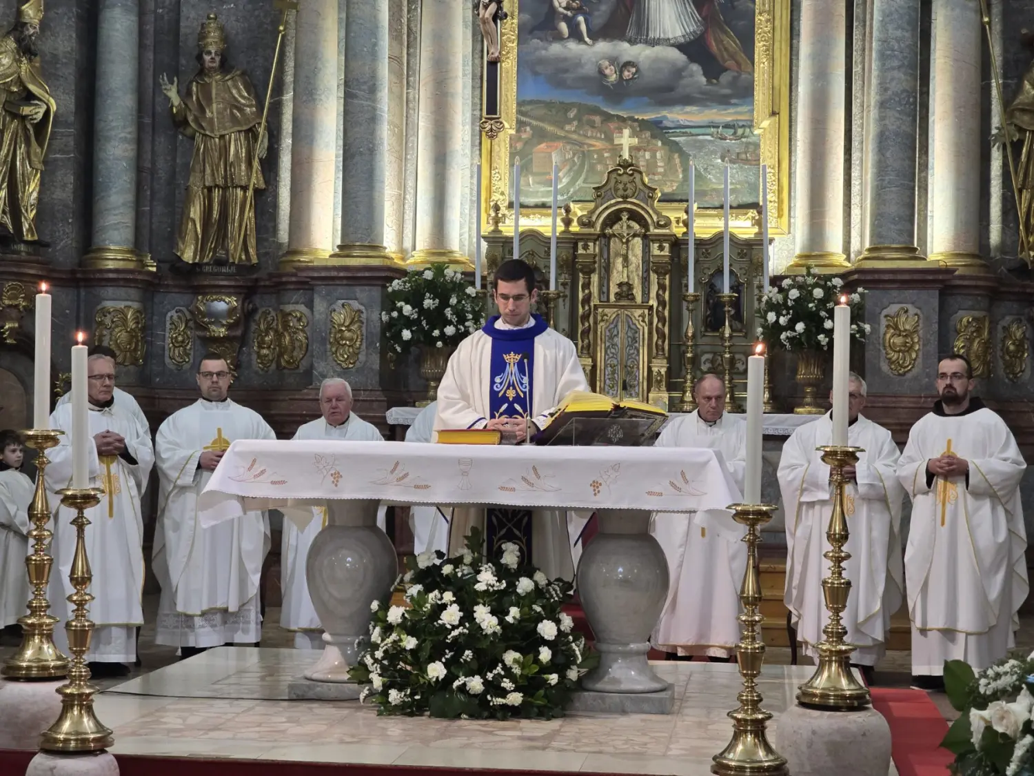 Blagdan Gospe Lurdske, Čakovec, Misa, procesija 2025 (28)