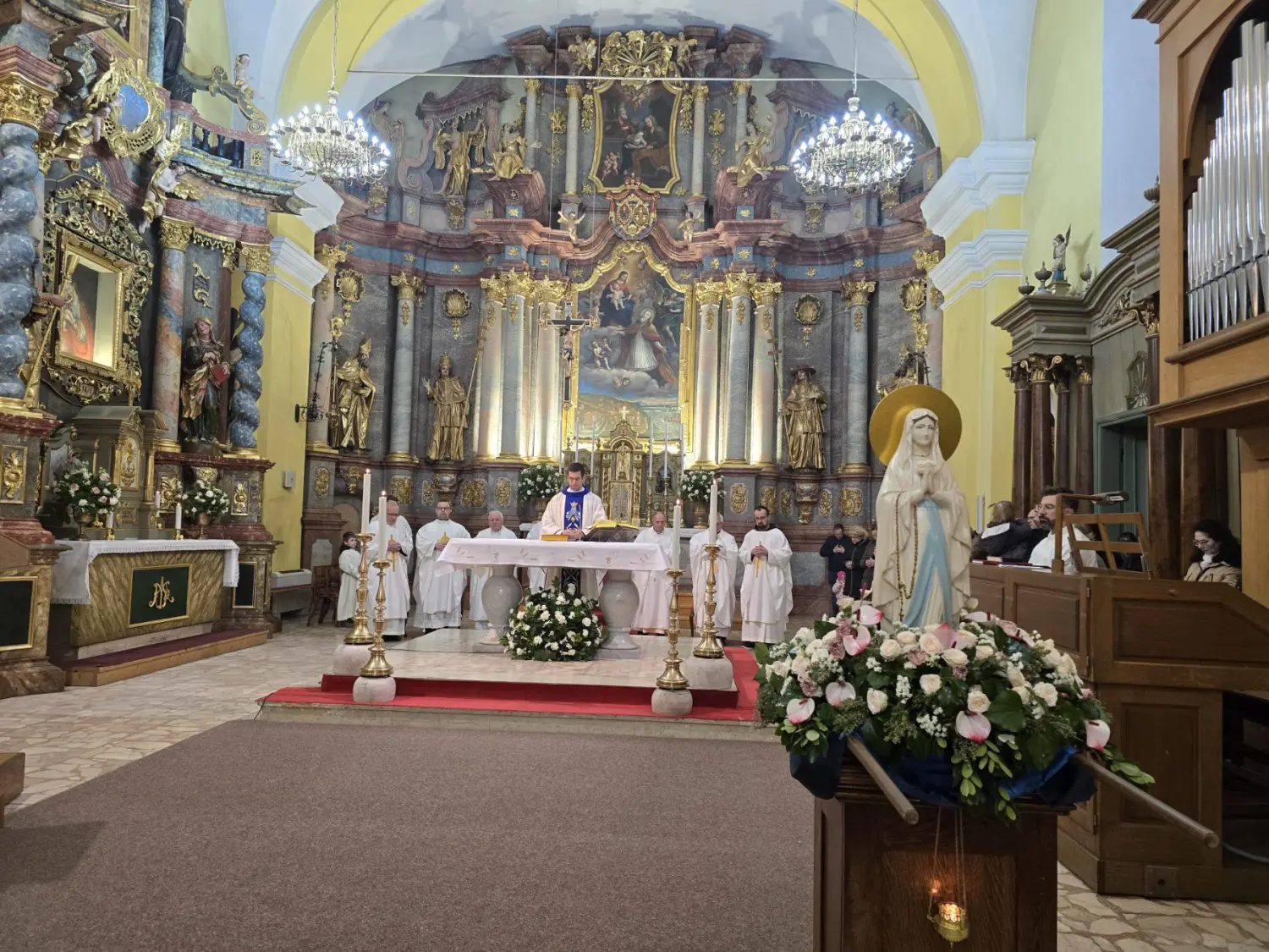 Blagdan Gospe Lurdske, Čakovec, Misa, procesija 2025 (29)