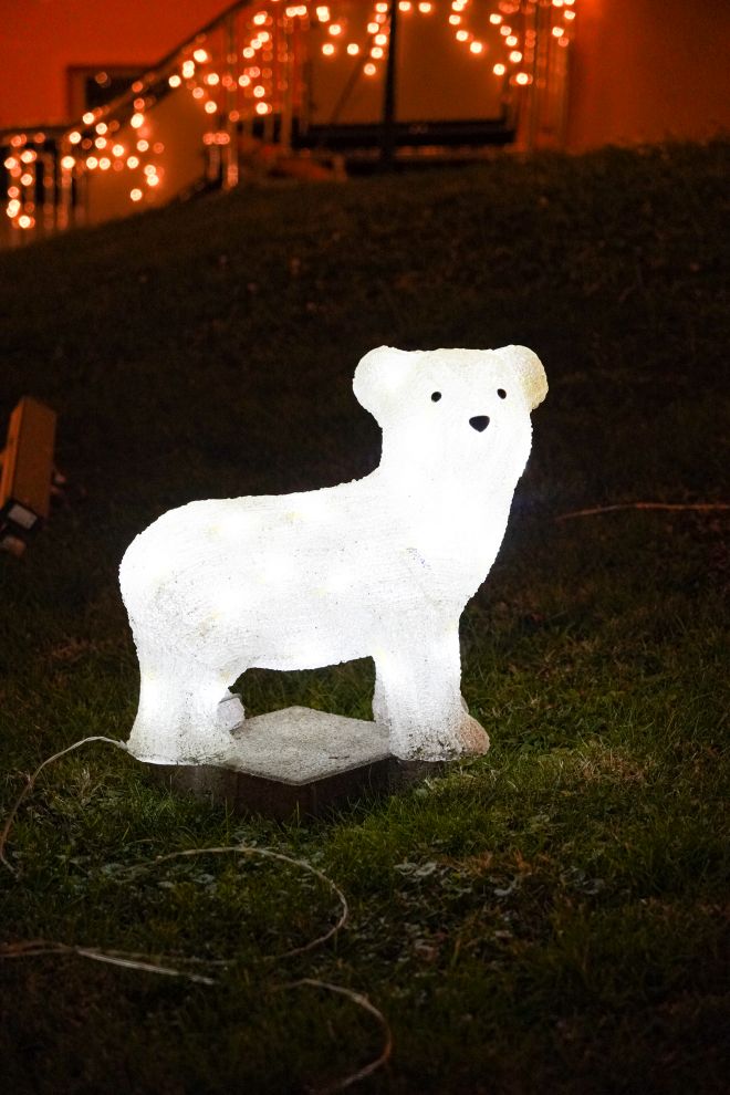 Božić ukrasi obitelj Šavora Ivanovec lampice djed mraz snjegović sob (25)