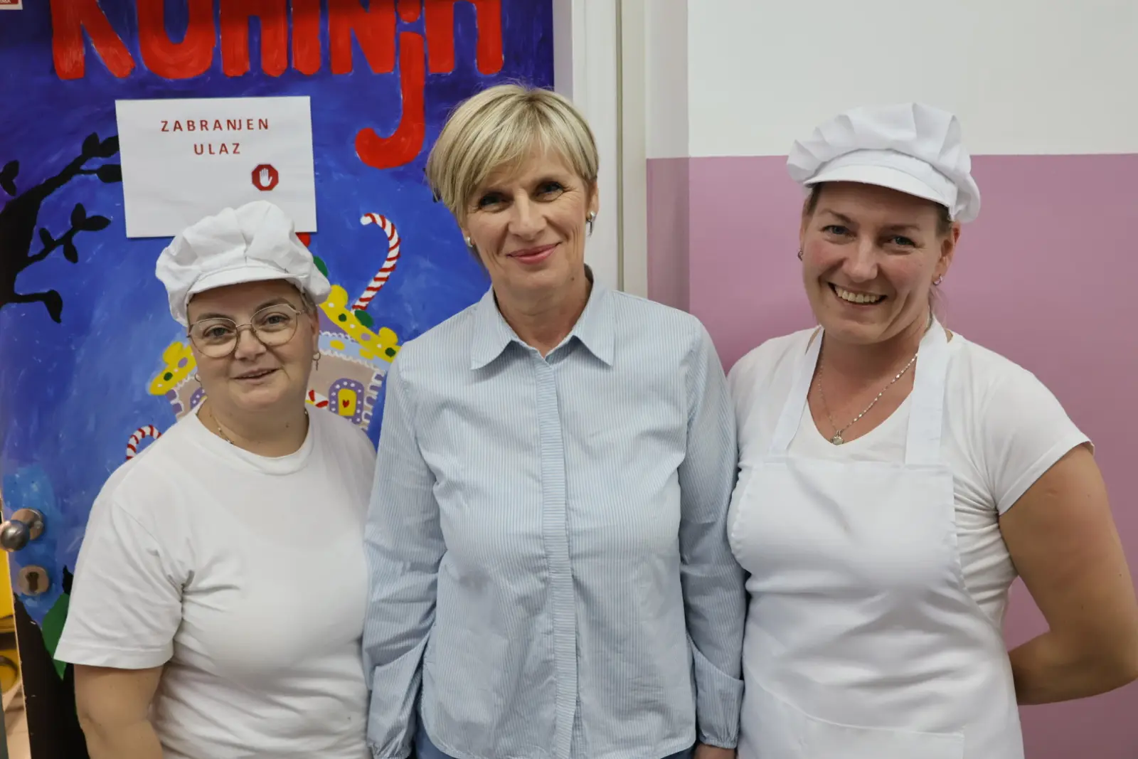 Božica Mrazović, ravnateljica Darja Borković Balažić, Antonija Zanjko 1