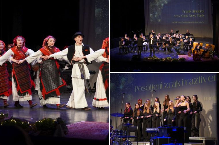 Božićni koncert Gimnazije Josipa Slavenskog Čakovec