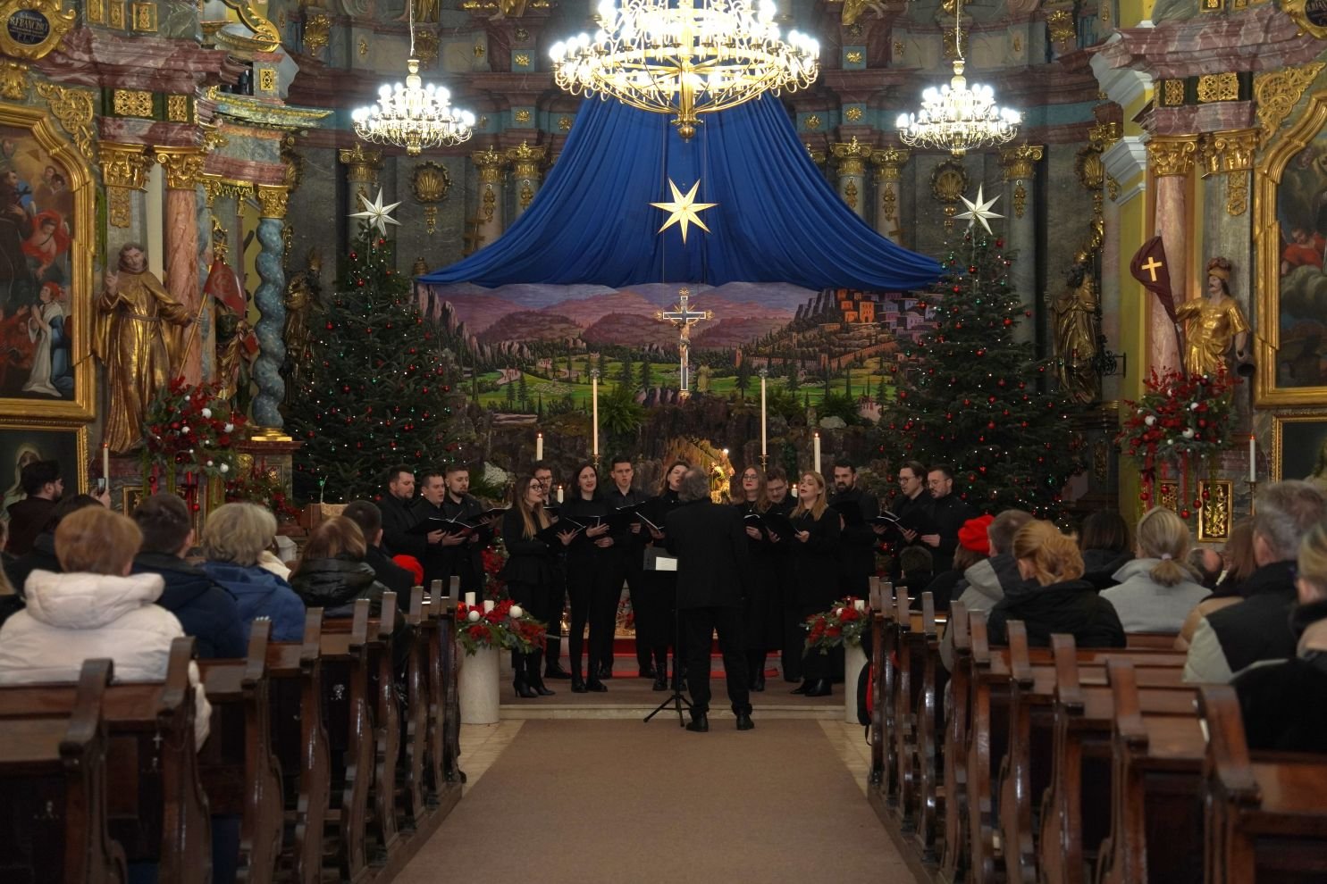 Božićni koncert Pučki pivači KBF-a crkva svetog Nikole Čakovec zbor pjevanje nastup (13)