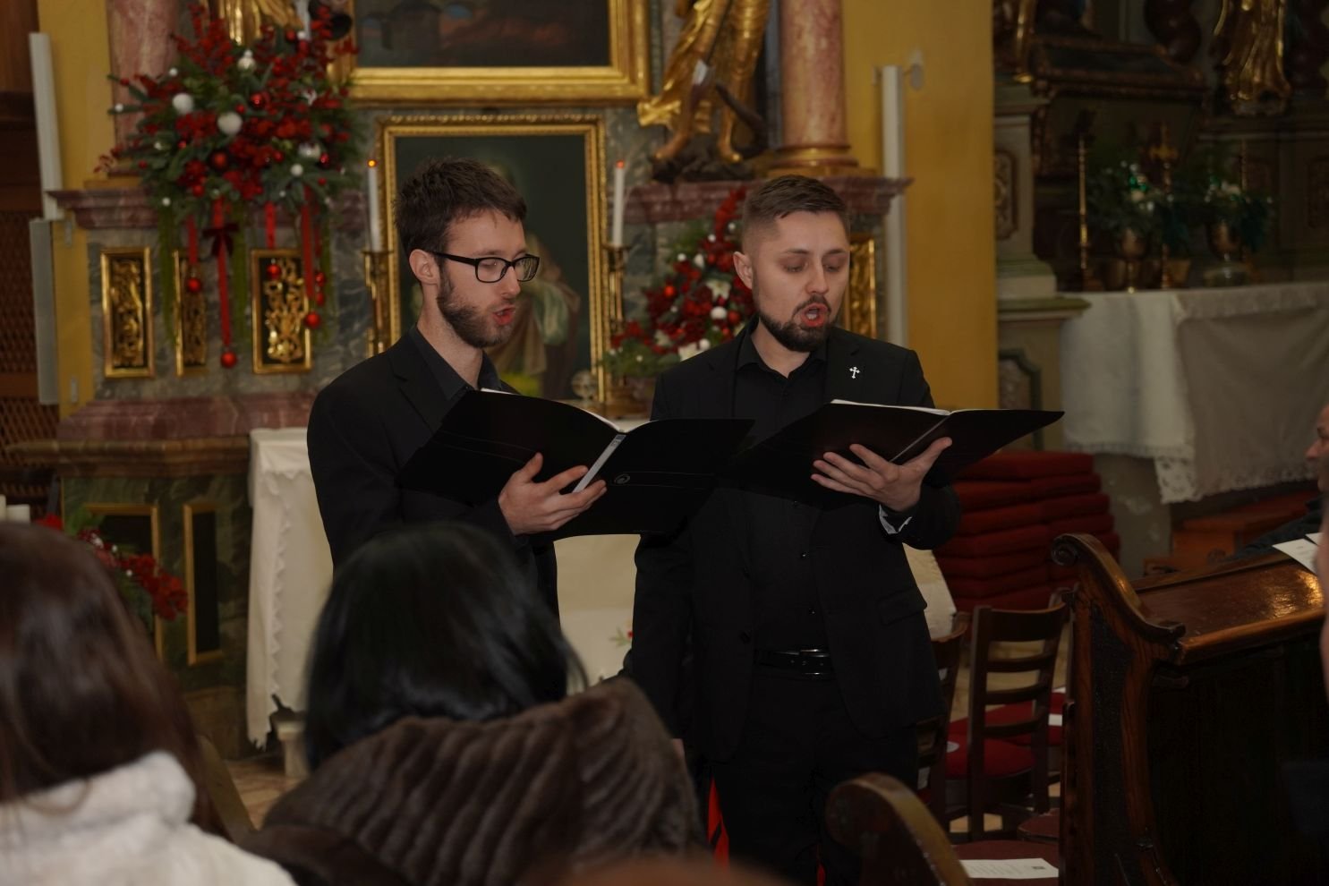 Božićni koncert Pučki pivači KBF-a crkva svetog Nikole Čakovec zbor pjevanje nastup (15)