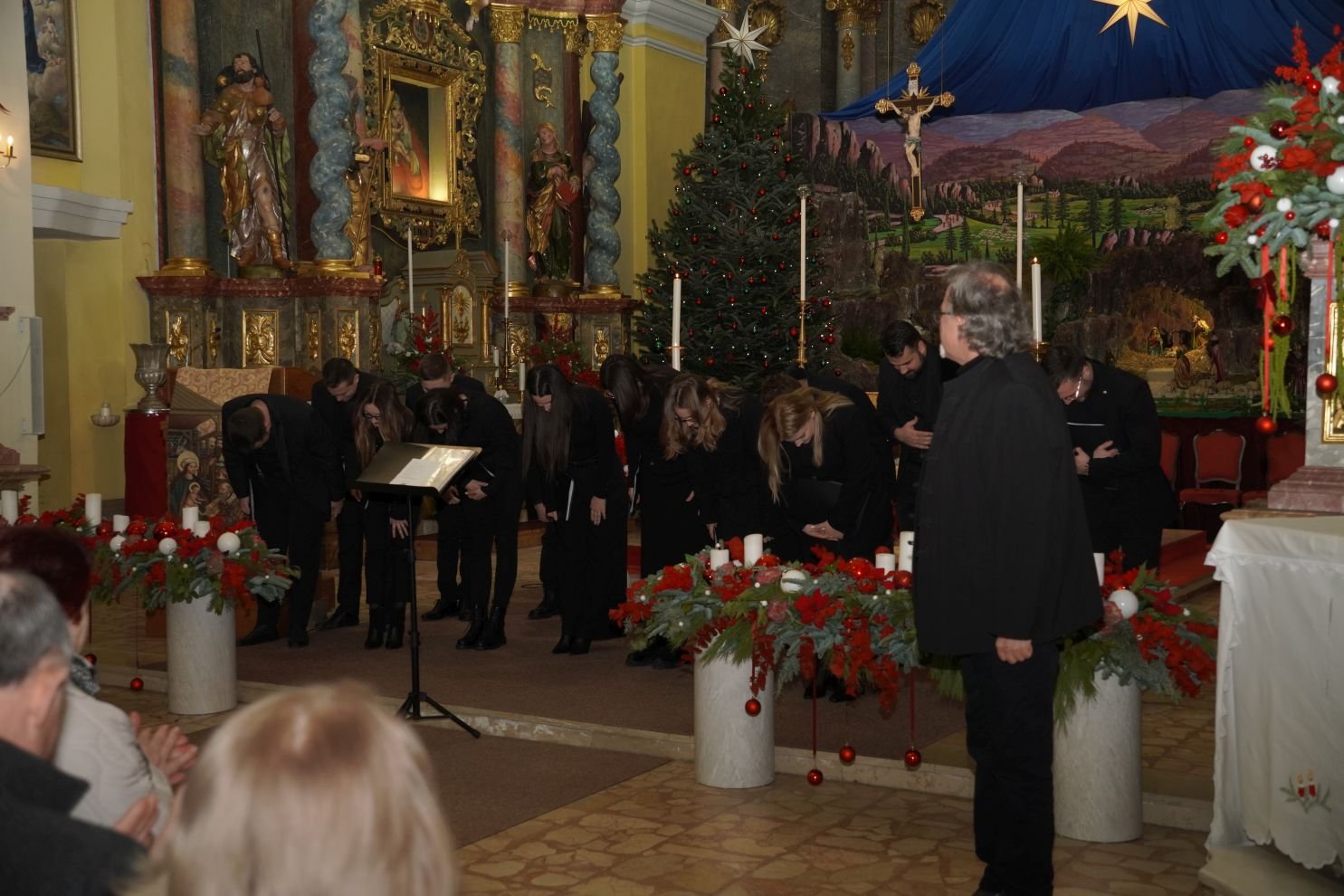 Božićni koncert Pučki pivači KBF-a crkva svetog Nikole Čakovec zbor pjevanje nastup (22)
