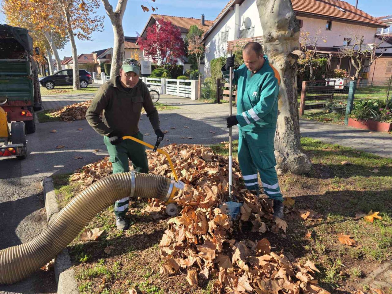 ČAKOM čišćenje lišća (2)