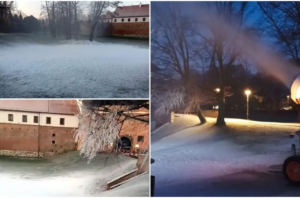 ČAKOVEC Domišljata snježna čarolija Sanjkalište u Perivoju Zrinskih spremno za zabavu (7)