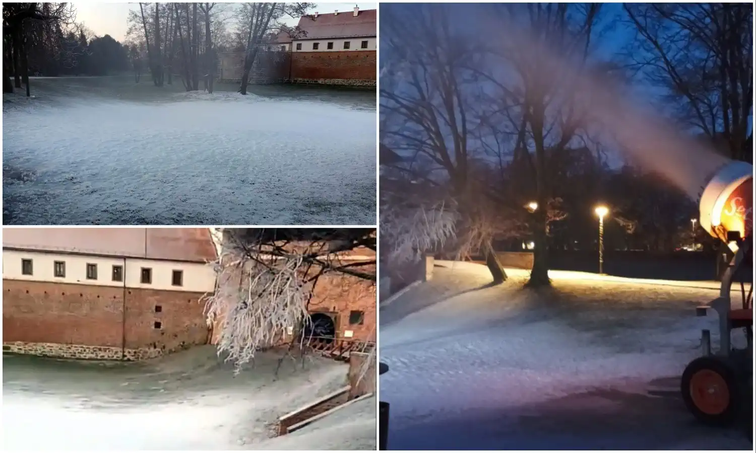 ČAKOVEC Domišljata snježna čarolija Sanjkalište u Perivoju Zrinskih spremno za zabavu (7)