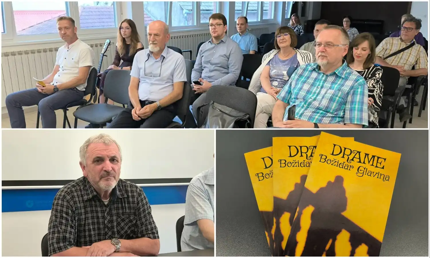 ČAKOVEC Predstavljanje Zbirke ‘Drame’ Božidara Glavine (4) ČAKOVEC Predstavljanje Zbirke ‘Drame’ Božidara Glavine (4)