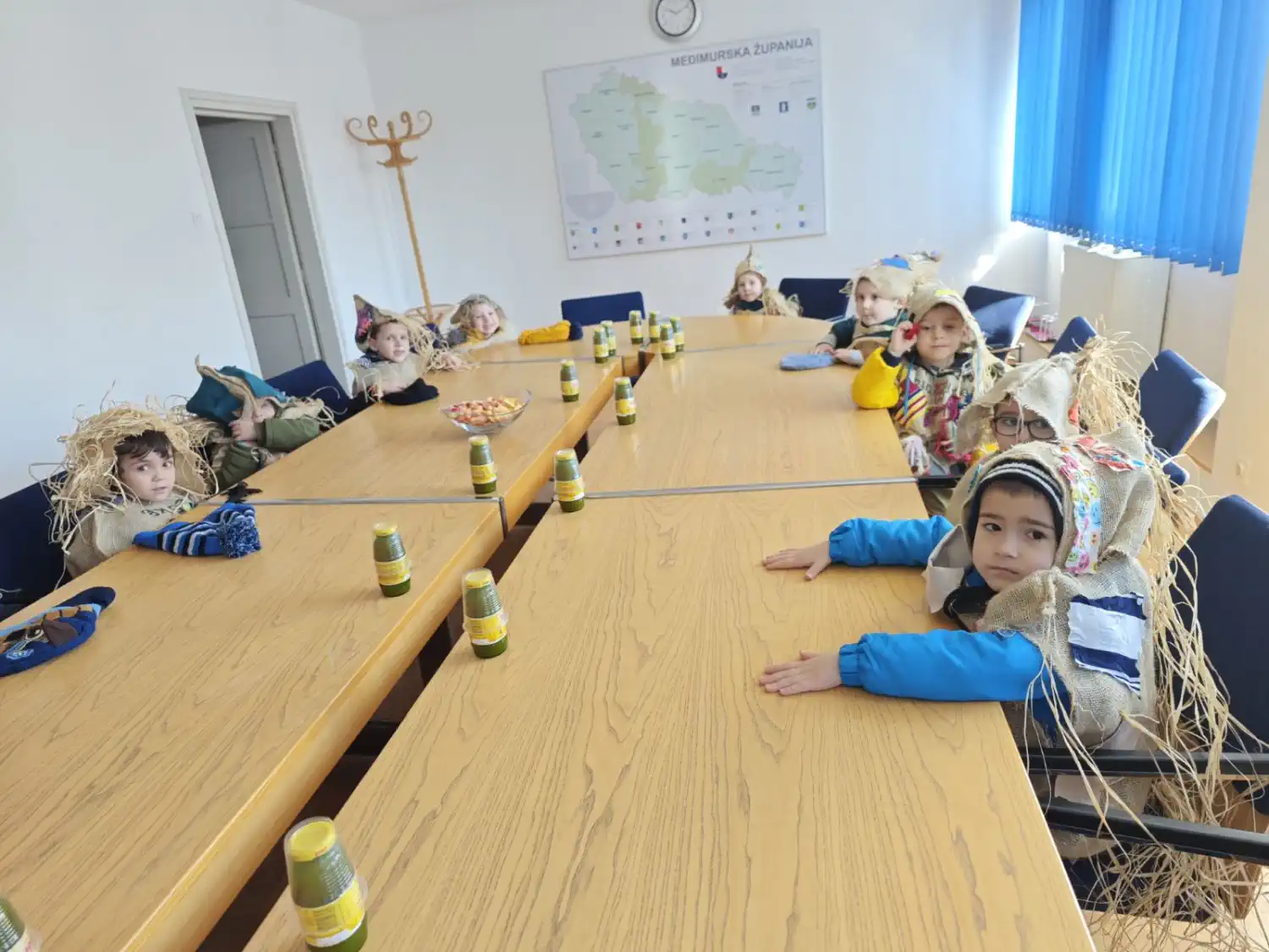 ČAKOVEC Veseli roj pčelica uletio u zgradu Međimurske županije (2)