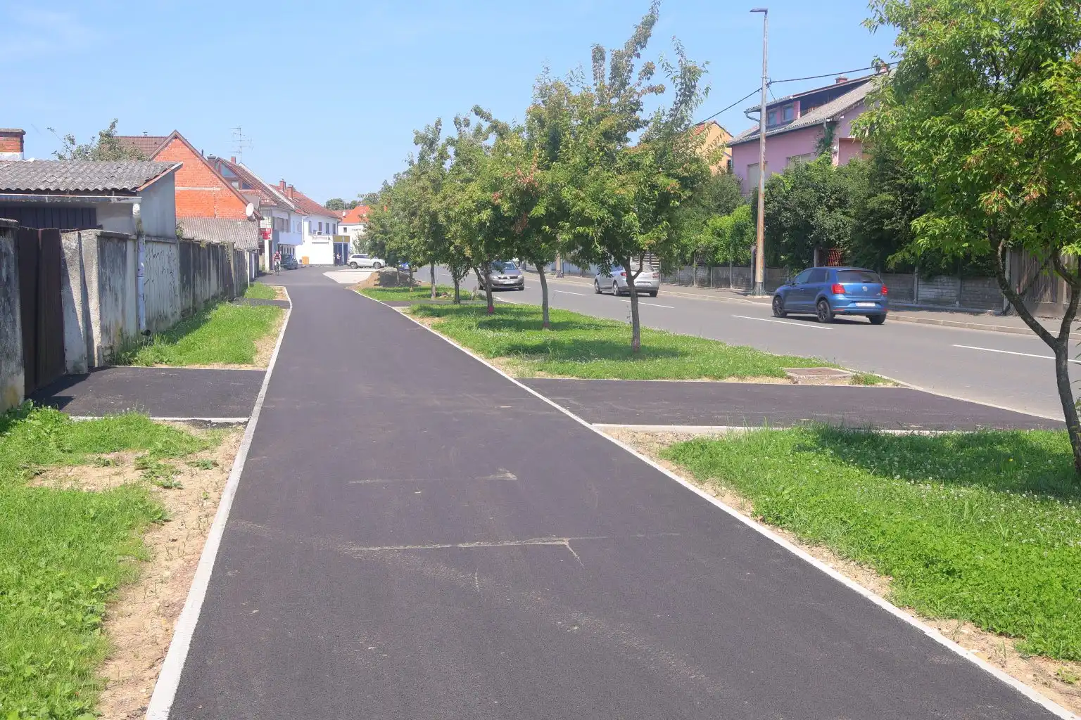 ČAKOVEC Završena sanacija parkirališta i pješačke staze u dijelu Ulice Ante Starčevića (1)