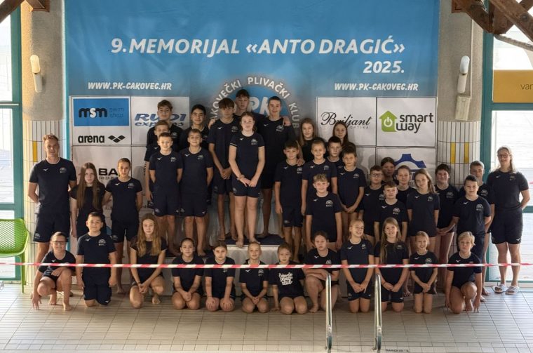ČAKOVEČKI PLIVAČKI KLUB Sjajne medalje i timski duh obilježili 9. Memorijal Anta Dragića (1)