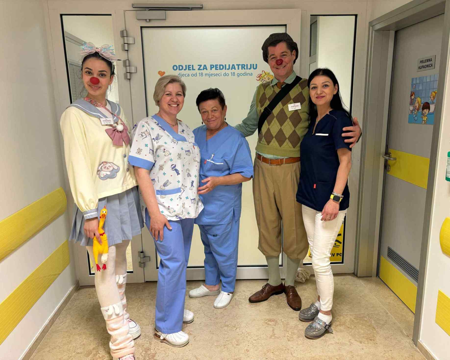 CRVENI NOSOVI u Županijskoj bolnici Čakovec (1)