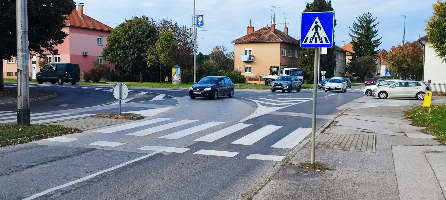 Čakovec- raskrižje Ulice Mažuranića i Masaryka – novi kružni tok (3)