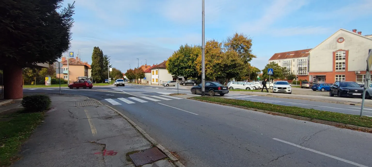 Čakovec- raskrižje Ulice Mažuranića i Masaryka – novi kružni tok (4)
