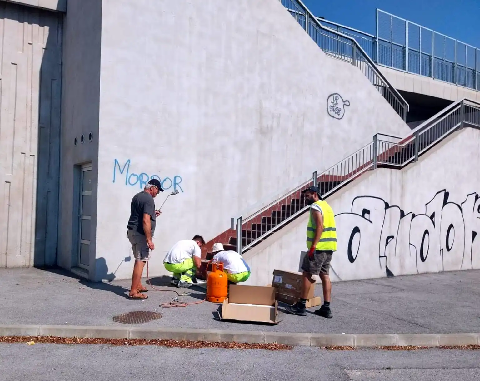 Čakovec – stepenice nadvožnjak (5)