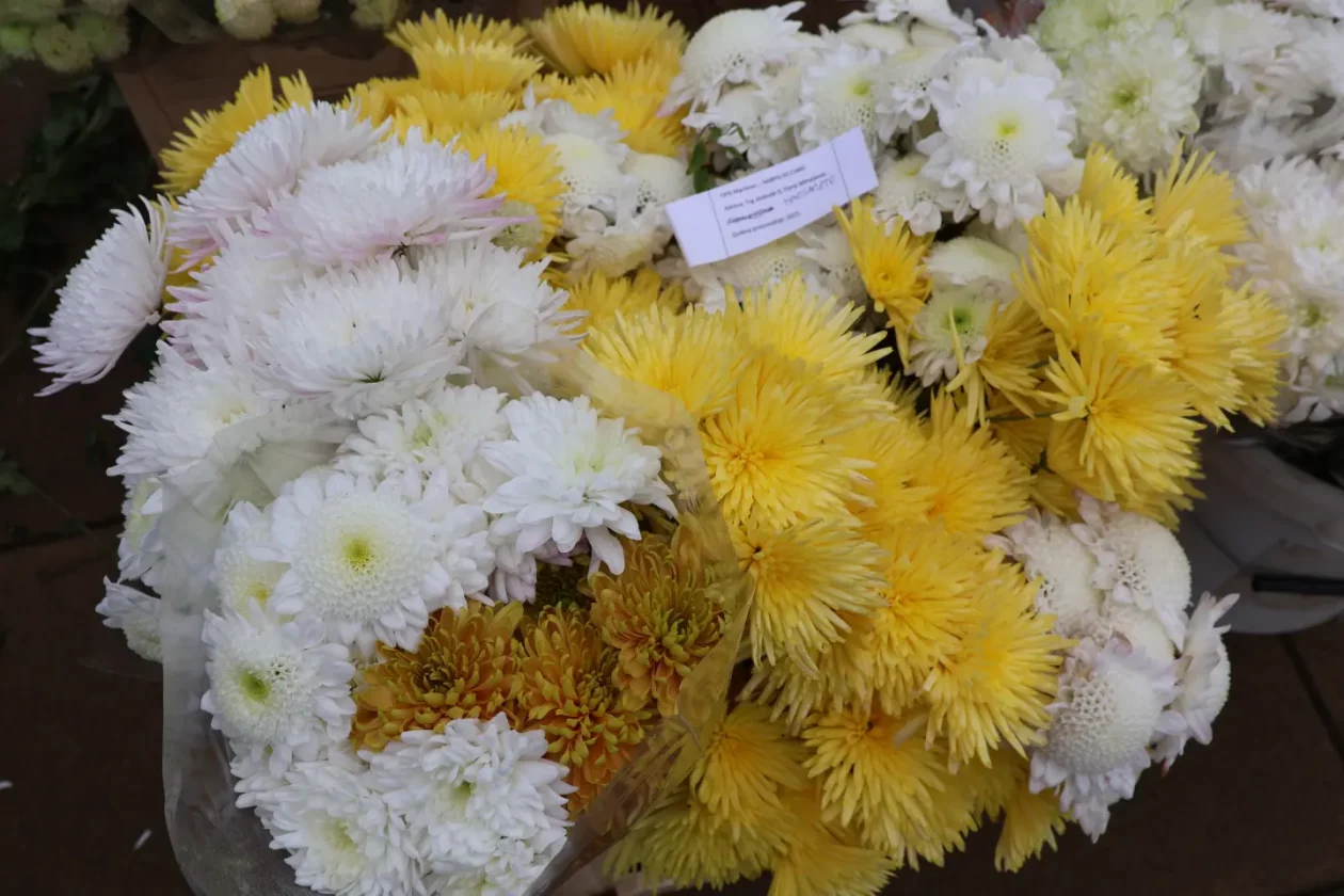 Čakovec, tržnica, 31.10.2025., Svi sveti, aranžmani (1)