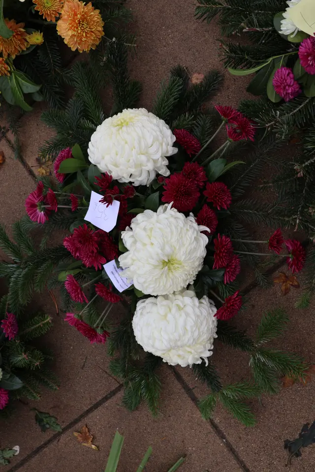 Čakovec, tržnica, 31.10.2025., Svi sveti, aranžmani (11)