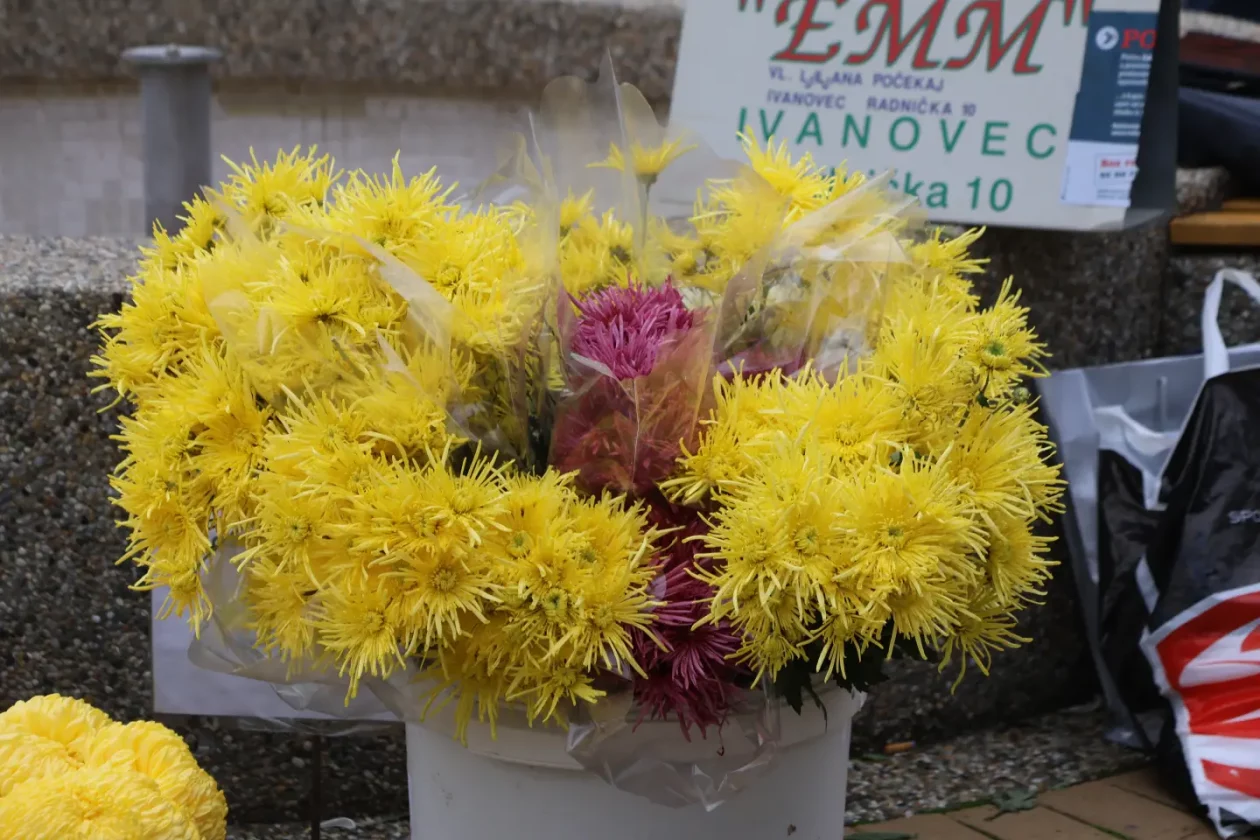 Čakovec, tržnica, 31.10.2025., Svi sveti, aranžmani (34)