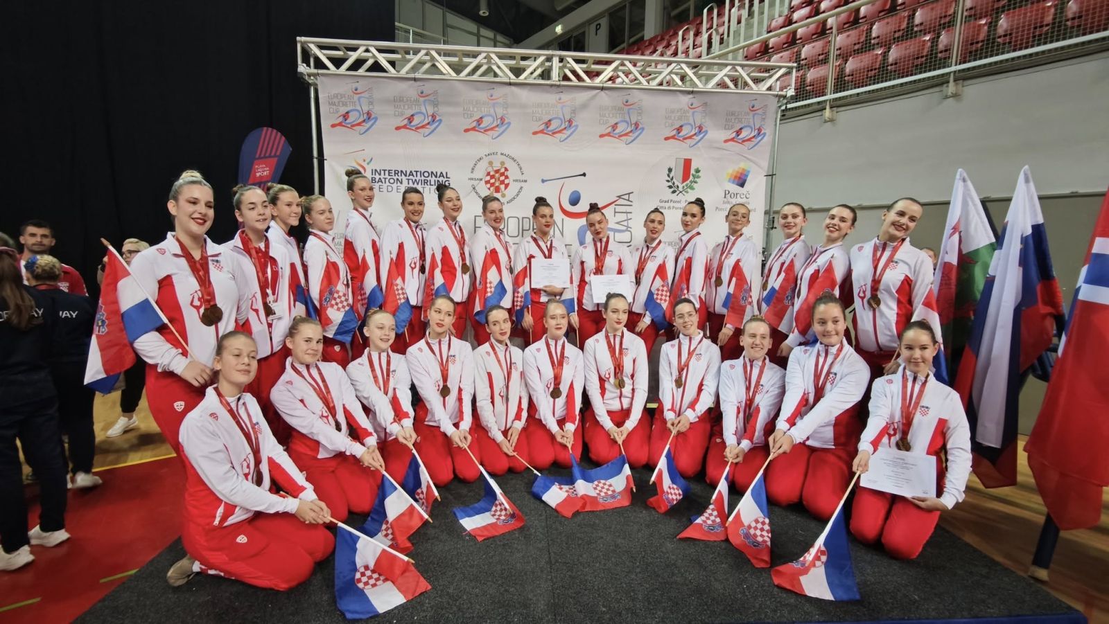 Čakoveččke mažoretkinje Poreč