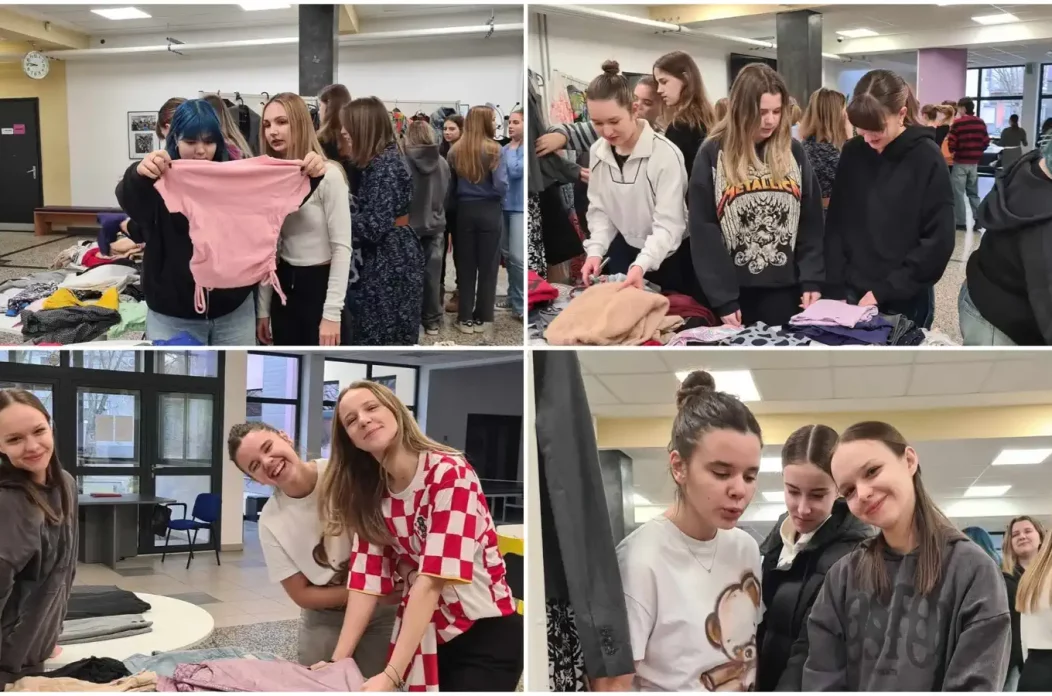 Čakovečki gimnazijalci organizirali sajam rabljene odjeće (13) Čakovečki gimnazijalci organizirali sajam rabljene odjeće (13)