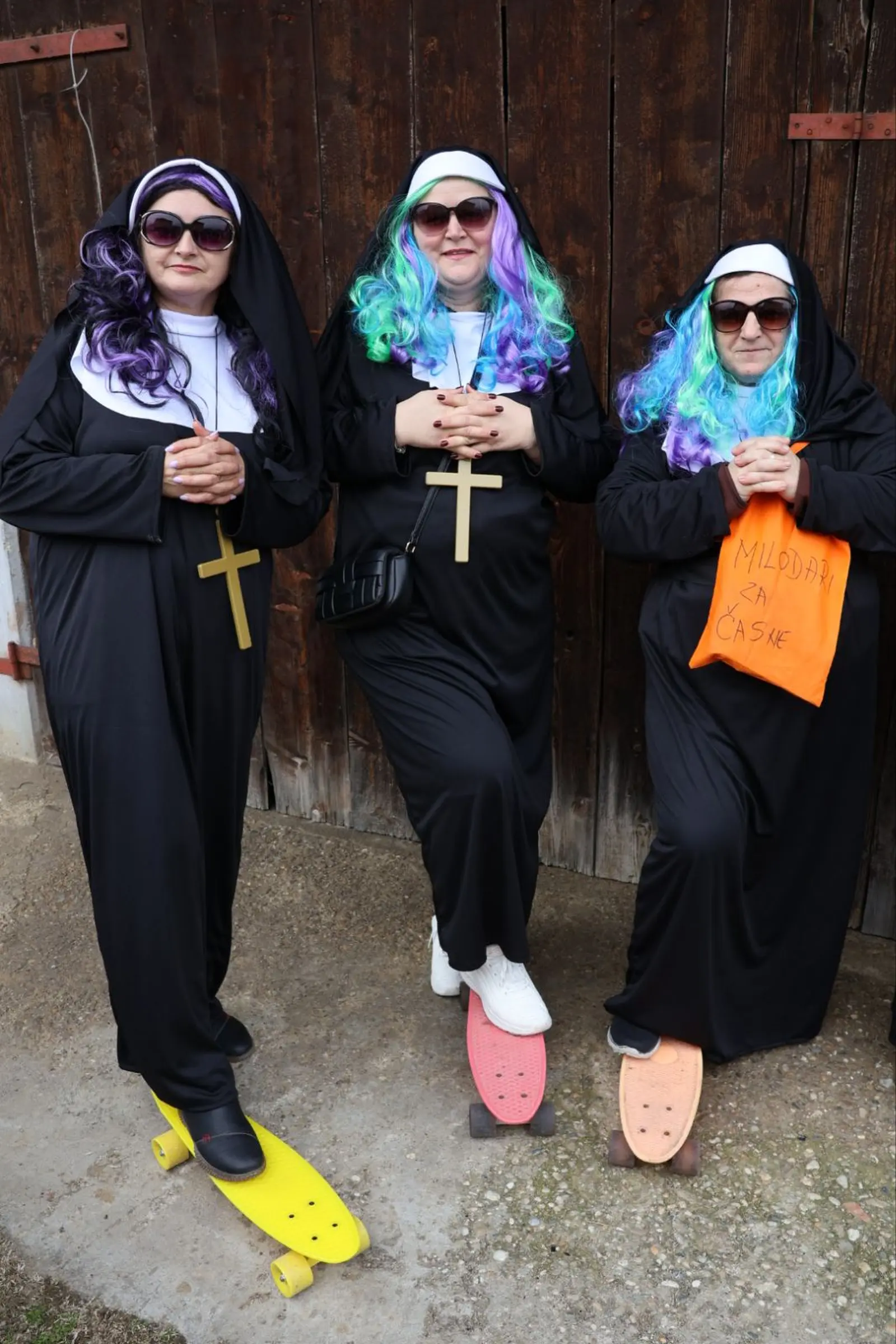 Časne sestre, Donji Vidovec, maškare, fašnik (1)