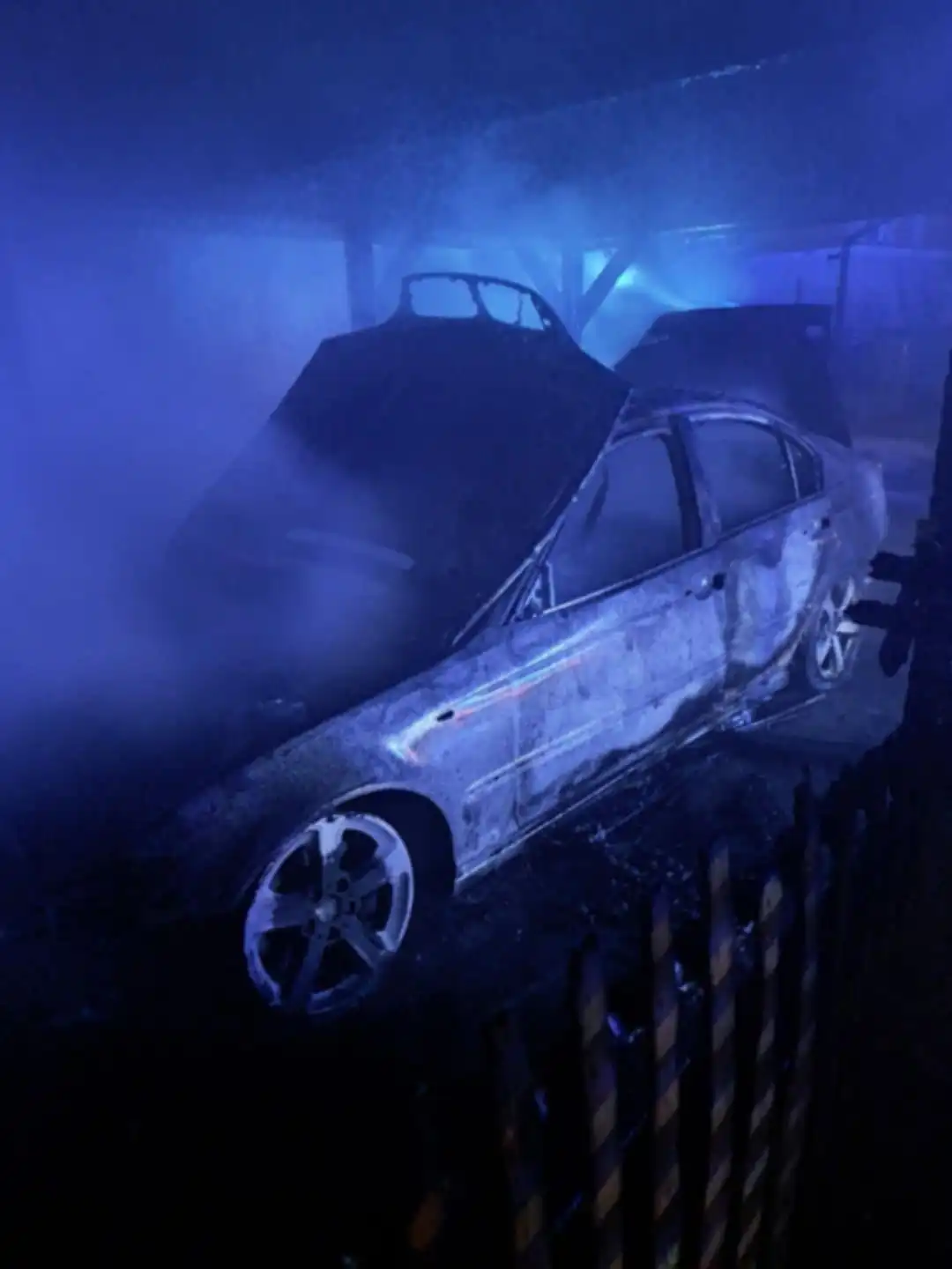 Čehovec – požar auta (1)