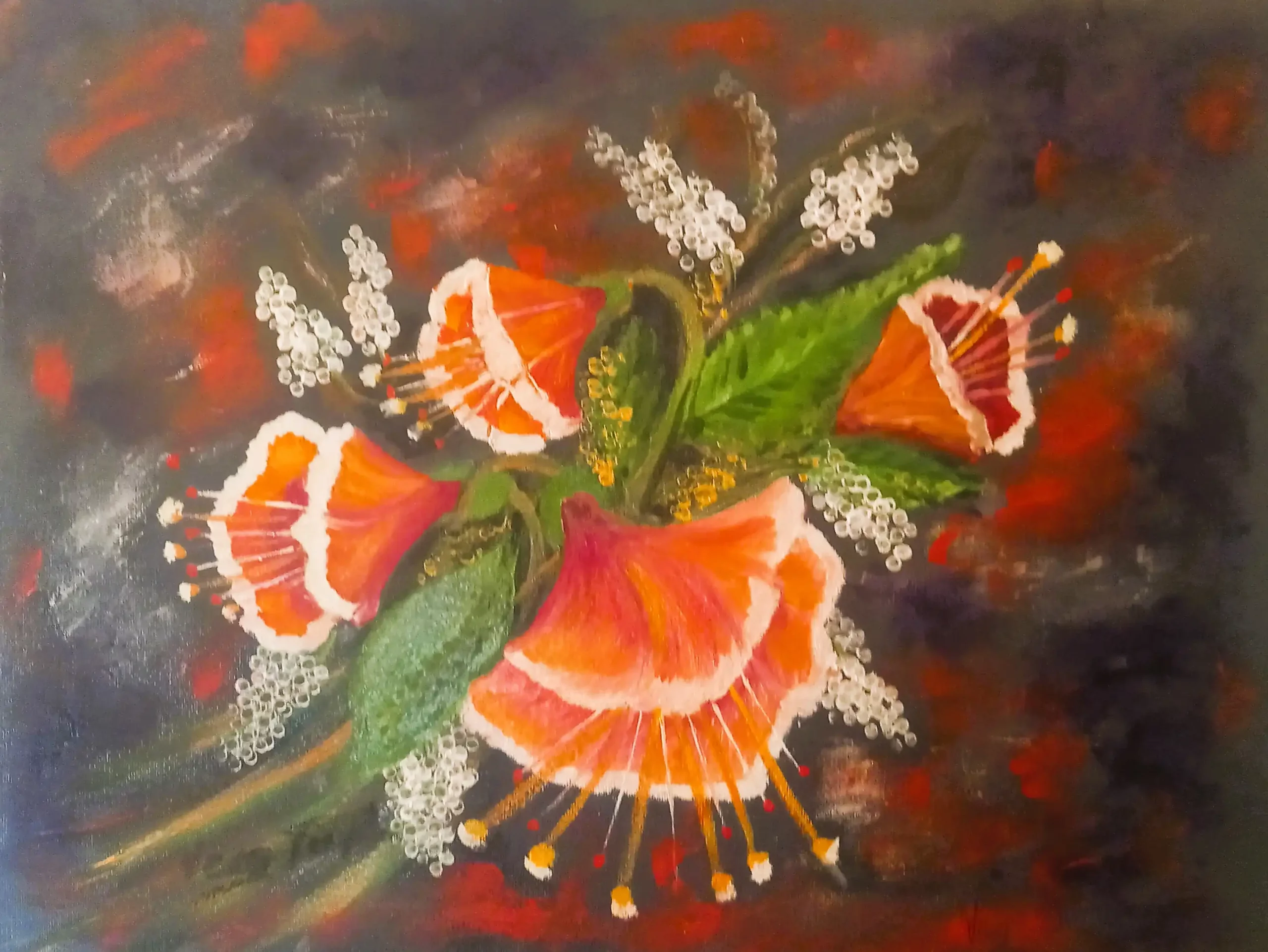 Cvijeće likovni radovi (3)