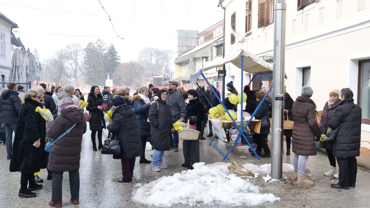 DAN MIMOZA Na Trgu Republike u tijeku tradicionalna akcija podizanja svijesti o raku vrata maternice (4)