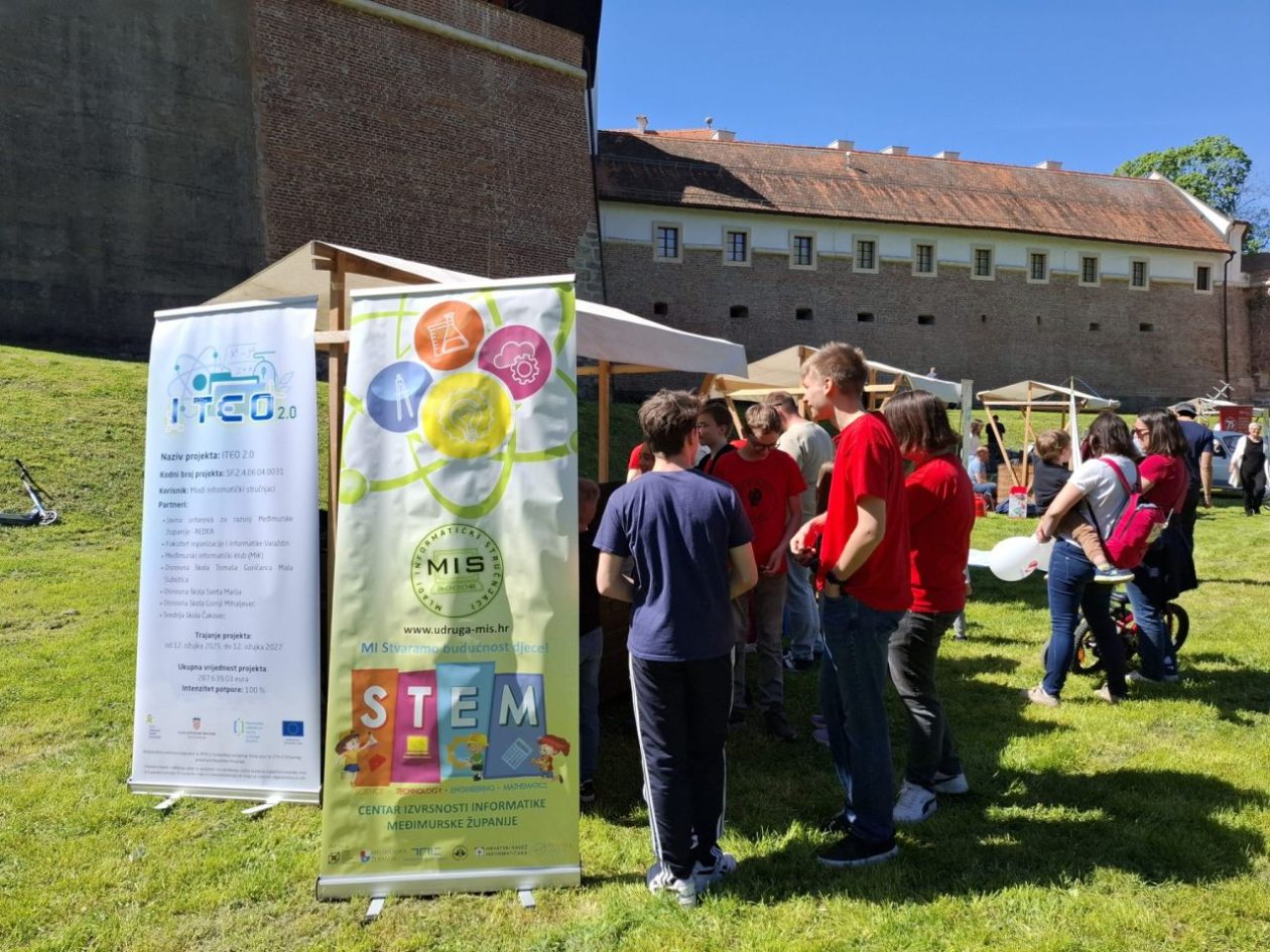 DAN TEHNIČKE KULTURE Perivoj Zrinskih pretvoren u centar robotike, znanja i kreativnosti (5)