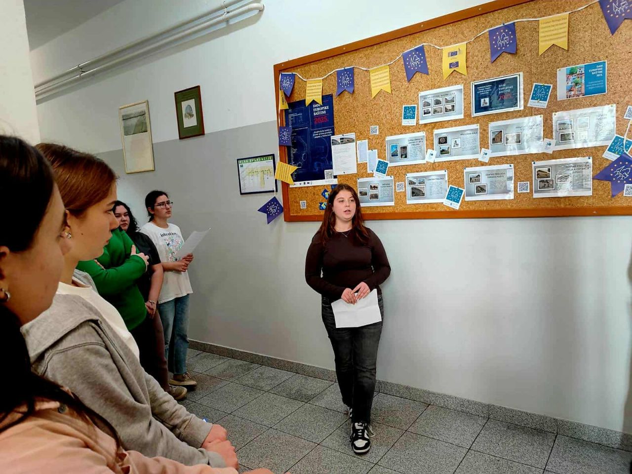 DANI EU BAŠTINE Tragovi prošlosti postali učionica za učenike Srednje škole Prelog (13)