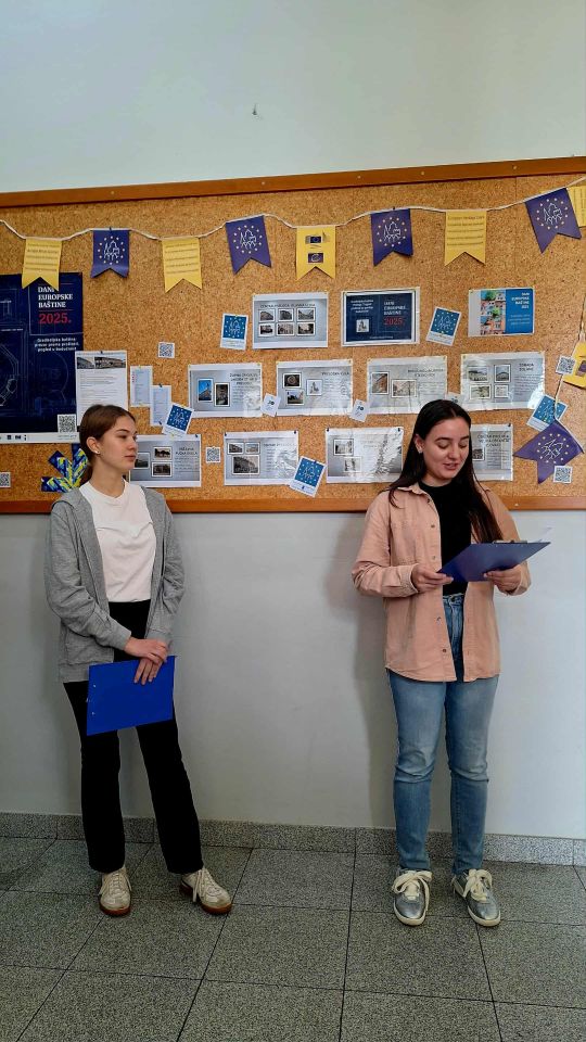 DANI EU BAŠTINE Tragovi prošlosti postali učionica za učenike Srednje škole Prelog (2)