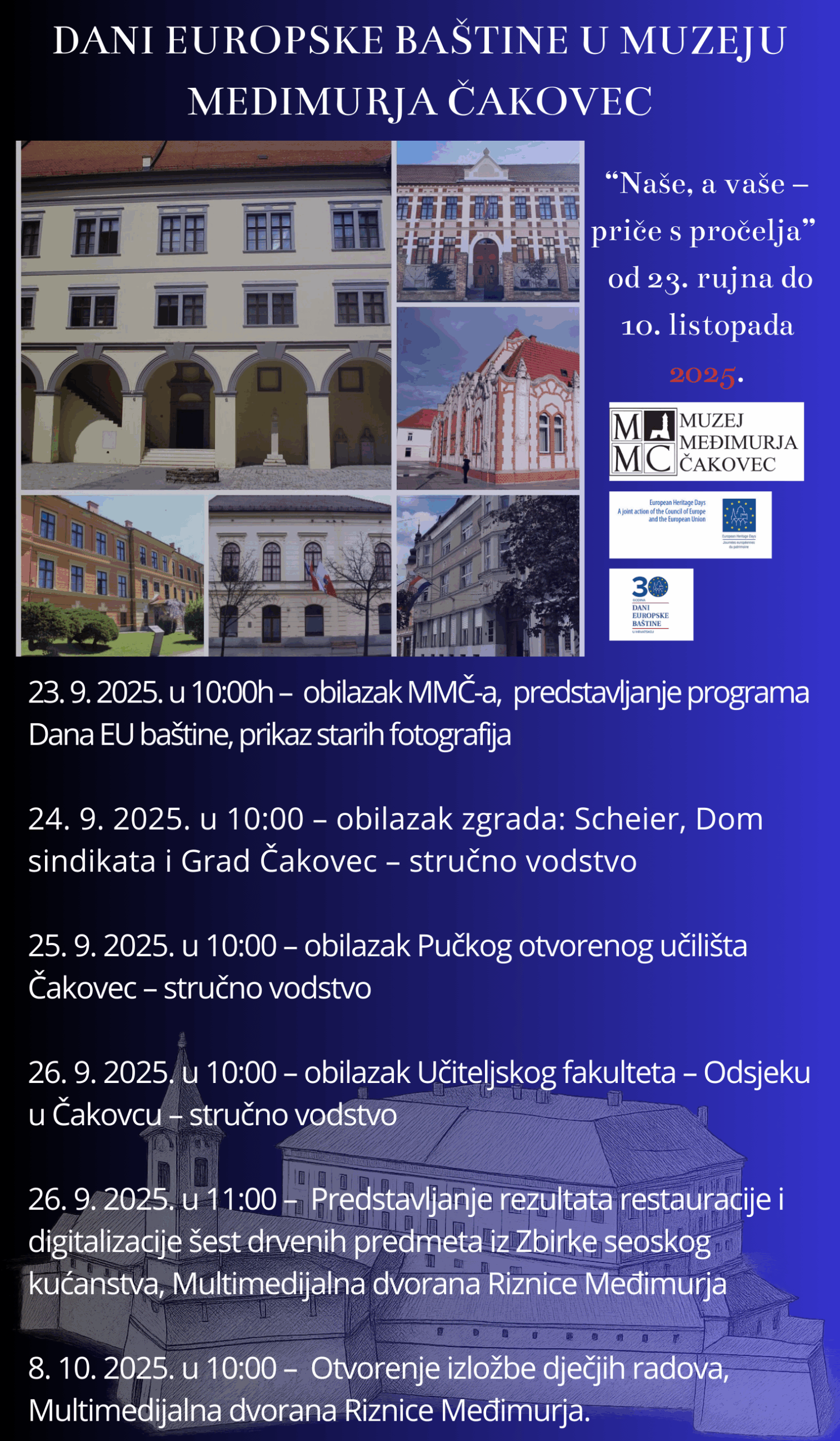 DANI EUROPSKE BAŠTINE program