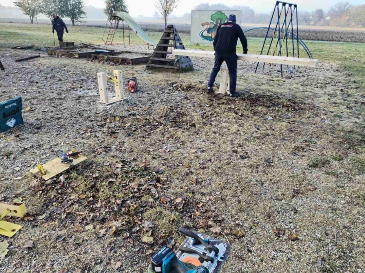 DONJI VIDOVEC Obnovljeno je dječje igralište NK Vidovčan (9)