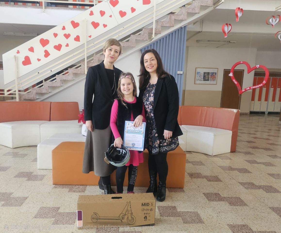 DRŽAVNA PRVAKINJA Mia Mikec osvojila prvo mjesto na „Prometnoj učilici“ (3)