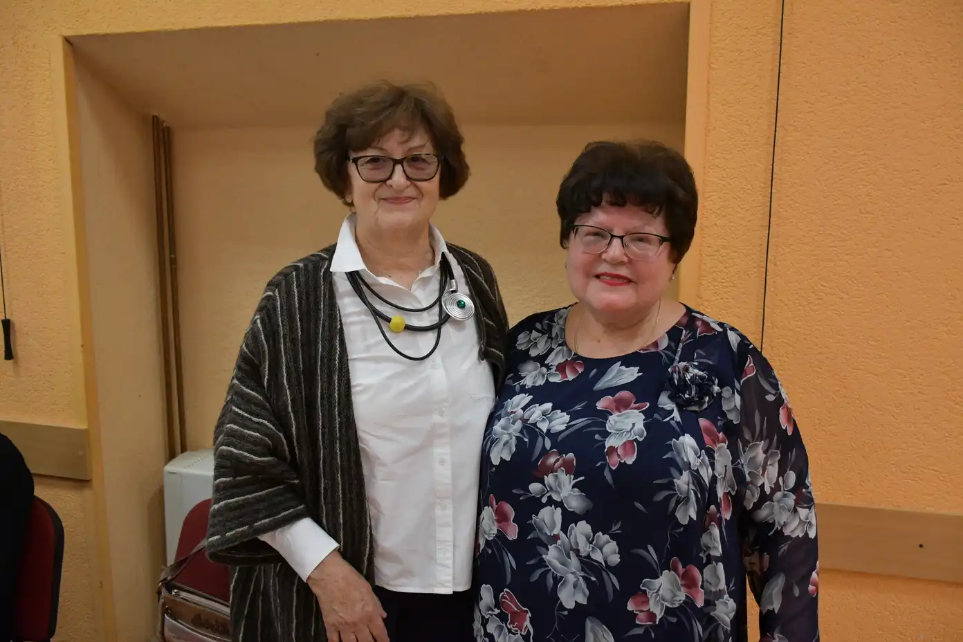 Nada Lovrec i Zlatka Hajdarović, Udruga umirovljenika Belica, skupština 2024