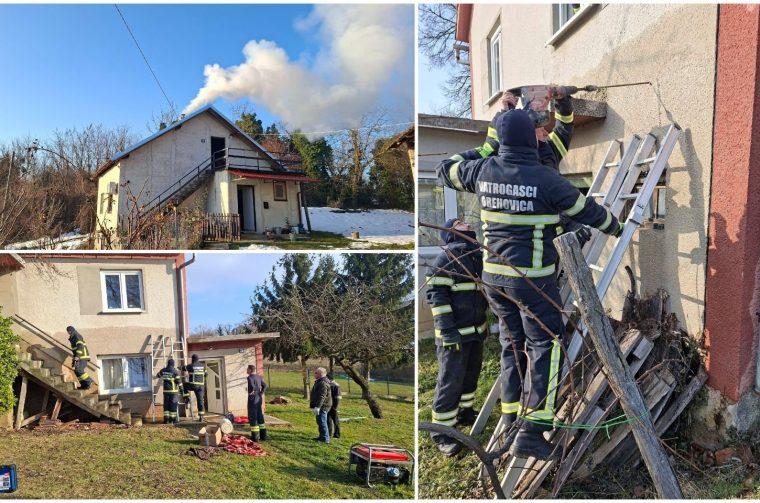 DVD OREHOVICA Dvije intervencije u jednom danu – požar dimnjaka i poplavljeni objekt (10)