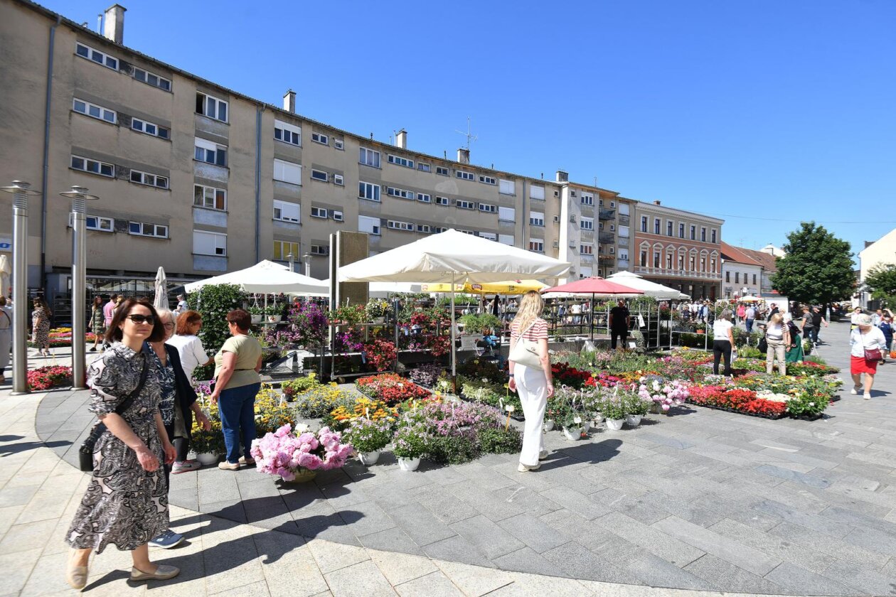 Čakovec: Atmosfera na proljetnom sajmu u centru grada