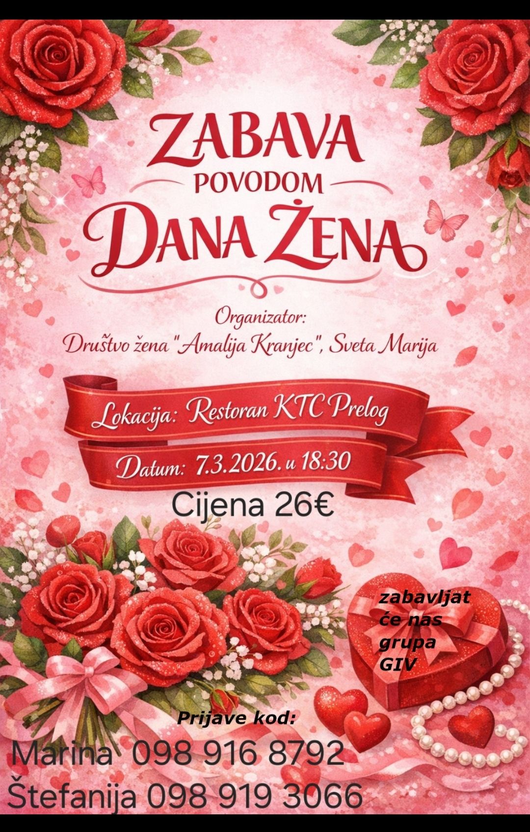 Dan žena najava Sveta Marija